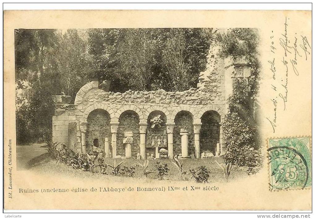 BONNEVAL. ABBAYE.RUINES DE L EGLISE - Bonneval