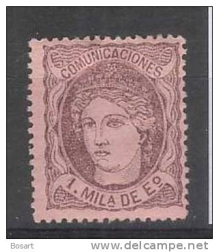 Espagne N°102 Neuf Av.charnière Figure Allégorique C 10 € - Nuevos