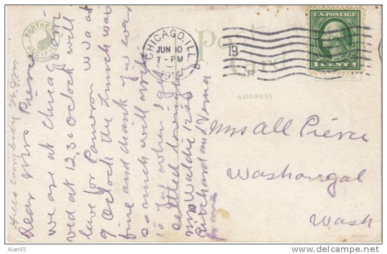 North Dakota State Penitentiary, Bismark ND, Prison On Vintage Postcard - Sonstige & Ohne Zuordnung