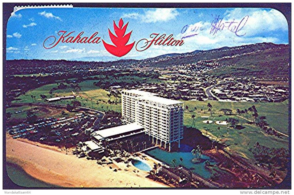 AK KAHALA  HILTON  HOTEL (A Superbly Luxurious Retreat On The Quiet Pacific, Minutes From Waikiki). - Honolulu