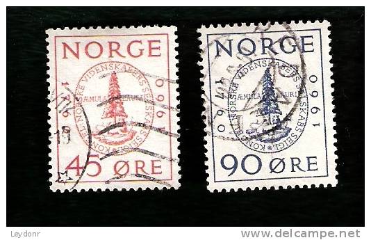 Norway - Scott # 380-381 - Society Seal 1960 - Gebraucht