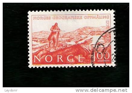 Norway - Scott # 629 Surveyor In Northern Norway - Oblitérés