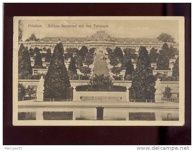 Potsdam Schloss Sanssouci Mit Den Terrassen Pas D'édit. N° 02011 Belle Carte - Potsdam