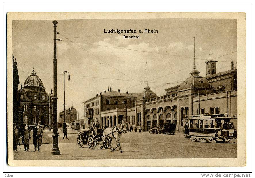 Ludwigshahen Am Rhein Bahnof - Ludwigshafen