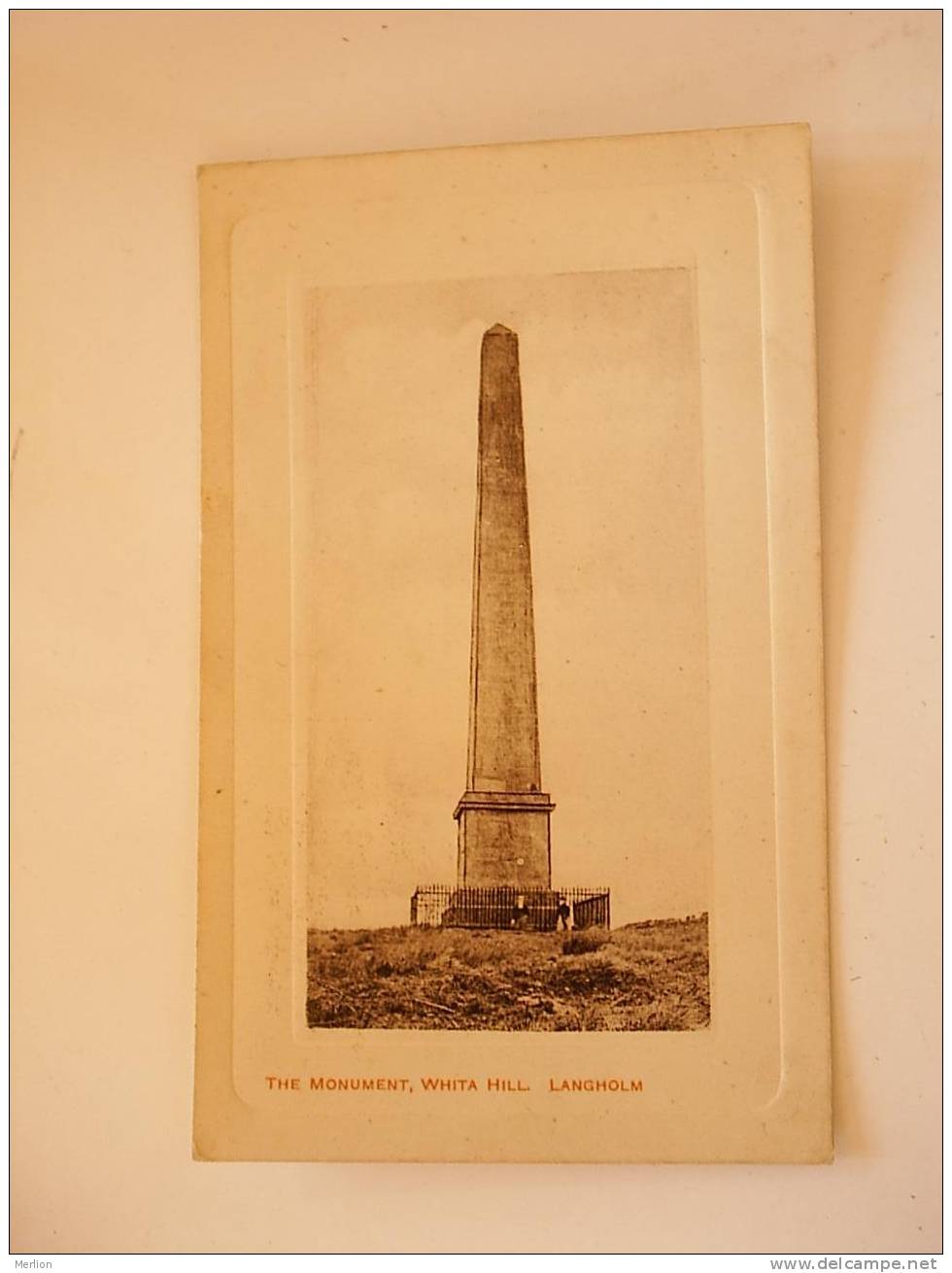 Langholm - The Monument Whita Hill   Cca 1910  VF  D35820 - Dumfriesshire
