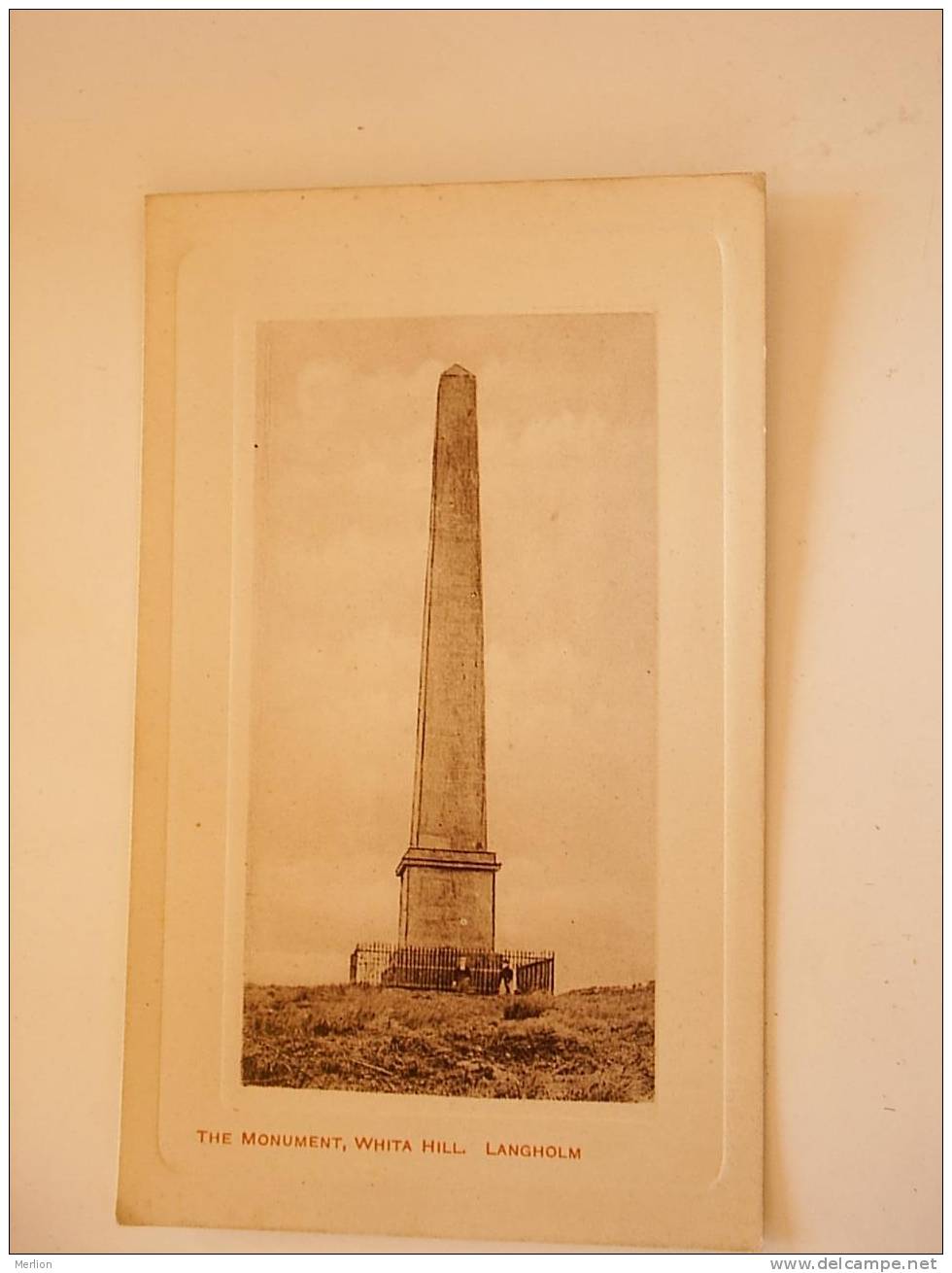 Langholm - The Monument Whita Hill   Cca 1910  VF  D35821 - Dumfriesshire