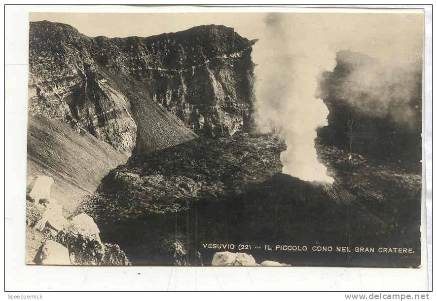 12248 Vesuvio, 22, Il Piccolo Cono Nel Gran Cratere .  P. Rdova Résina - Acireale