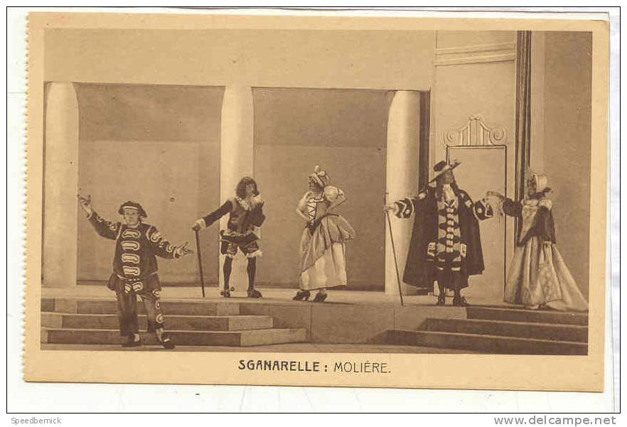 A-1387 Bruxelles - Théâtre Du Marais - Sganarelle : Molière . Photo Couprie, Bruxelles - Théâtre