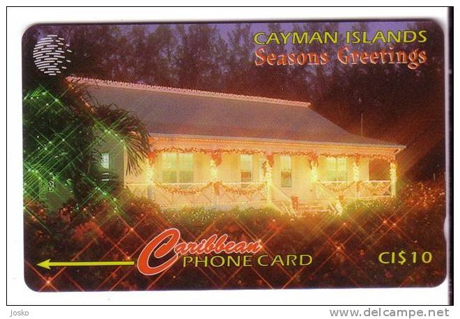MERRY CHRISTMAS ( Cayman Islands - 189CCIA ) *** Xmas - Joyeux Noël - Frohe Weihnachten –  Feliz Navidad - Buon Natale * - Kaaimaneilanden