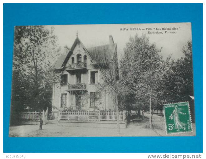14) Riva Bella - Villa " Les Hirondelles"  - Année 1912 - EDIT - Riva Bella
