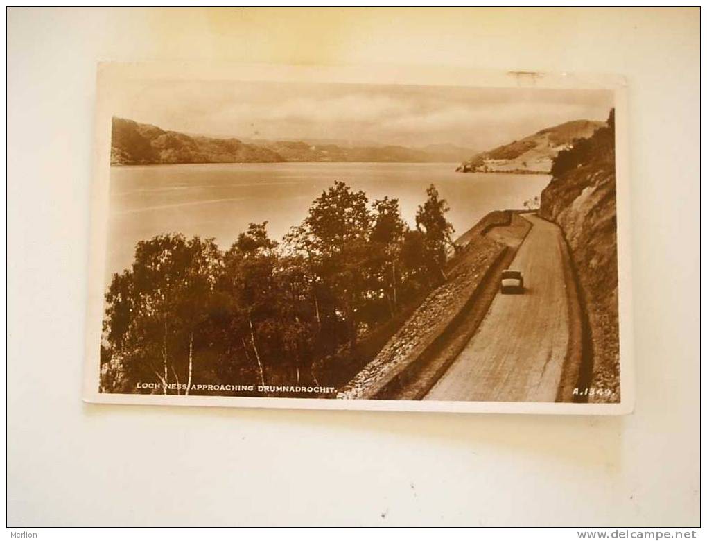 Scotland - Loch Ness Approaching  Drumnadrochit   PU 1935   F  D35862 - Inverness-shire