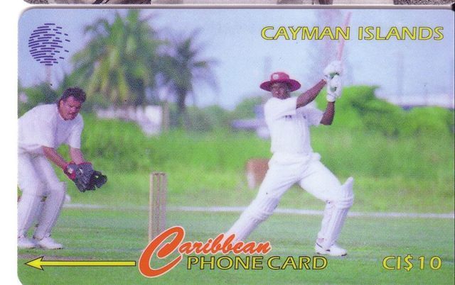CRICKET  -  Richie Richardson  ( Cayman Islands - Code 57CCIA.../B  ) - Criquet - Iles Cayman