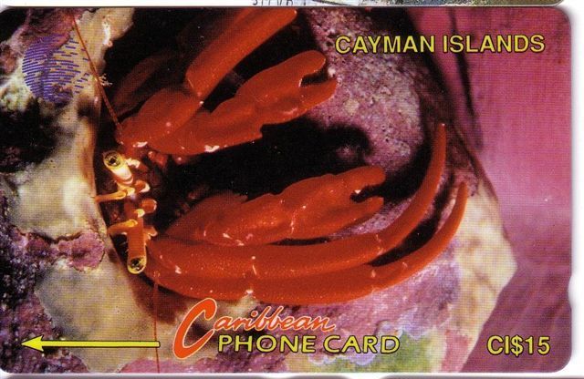 CRAB II  ( Cayman Islands - Code 4CCIB.../B ) *** Crabe - Crawfish - Crayfish - Krabbe - Cangrejo De Mar  - Crabs * - Kaimaninseln (Cayman I.)