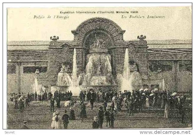 MARSEILLE-  Exposiion Inernaionale D'Electricité. Marseille 1908 - Internationale Tentoonstelling Voor Elektriciteit En Andere