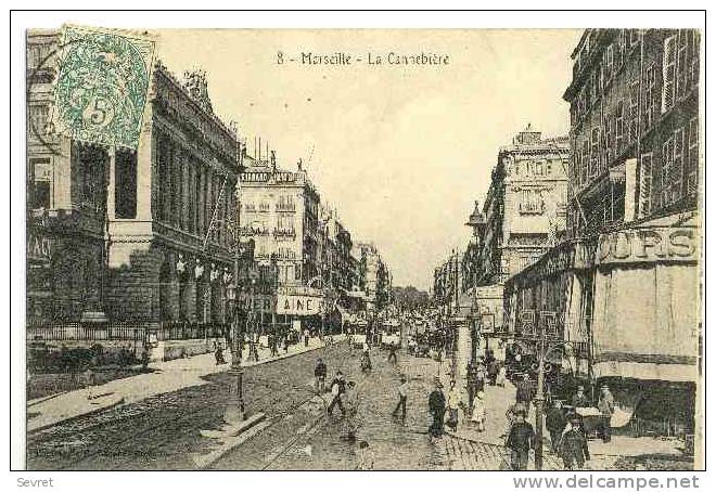 MARSEILLE-  La Canebière .Commerces - Canebière, Centre Ville