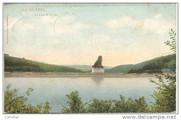 LA GILEPPE - LE LION ET LE LAC - Gileppe (Barrage)