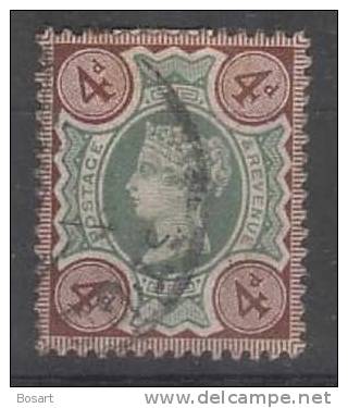 Grande Bretagne N°97 Ob. C 10 €. Y.T.08 - Oblitérés