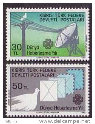 1983 NORTH CYPRUS WORLD COMMUNICATION YEAR MNH ** - Nuovi