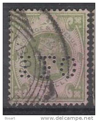 Grande Bretagne N°103 Ob.Percé Charnière C 70 € - Perforés