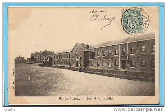 BERCK  -- Hôpital Rothschild - Berck