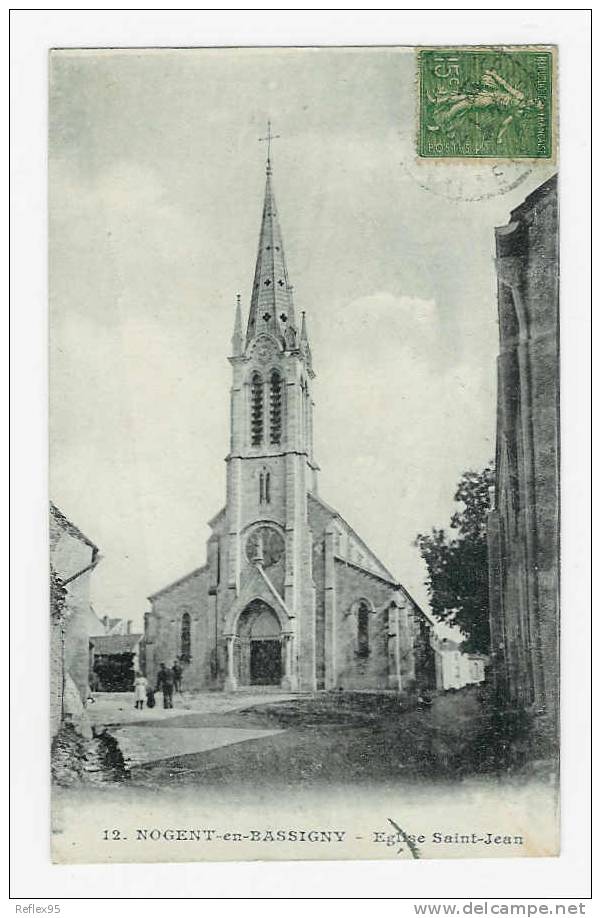 NOGENT EN BASSIGNY - Eglise Saint Jean - Nogent-en-Bassigny