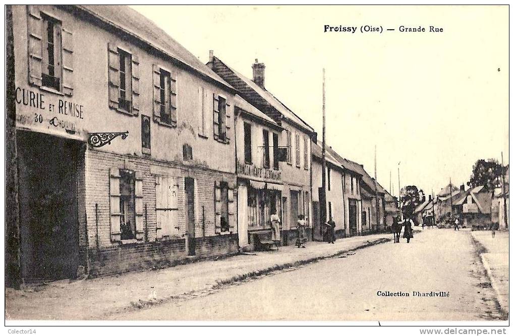 FROISSY GRANDE RUE 1917 - Froissy