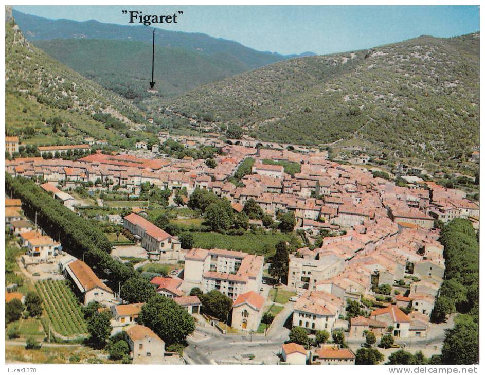 30 / SAINT HIPPOLYTE DU FORT / DANS LE FOND MAISON DE REPOS FIGARET - Autres & Non Classés