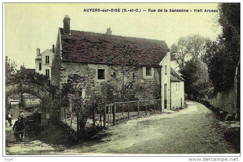 D95 - AUVERS SUR OISE  -  Rue De La Sansonne  -  Vieil Arceau - Auvers Sur Oise