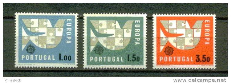 EUROPA PORTUGAL N° 929 à 931 ** - 1963