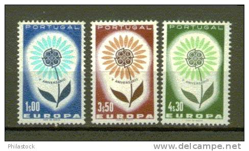 EUROPA PORTUGAL N° 944 à 946 ** - 1964