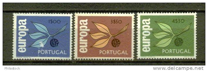 EUROPA PORTUGAL N° 971 à 973 ** - 1965