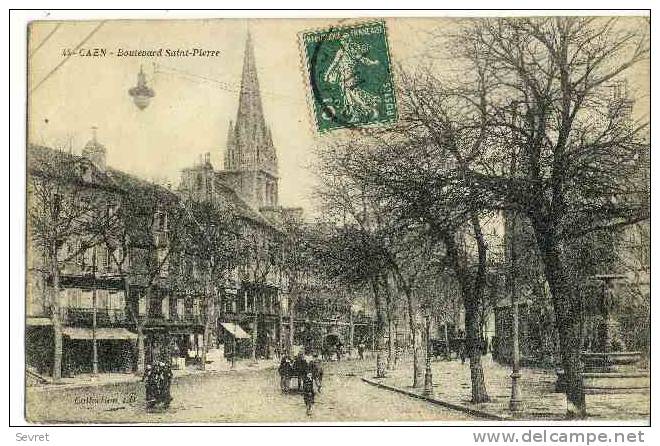 CAEN   --    Boulevard Saint Pierre. - Caen