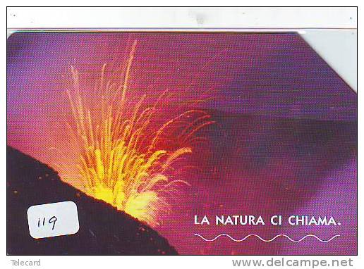 Volcan Volcano Vulkan Sur Telecarte (119) - Volcanes