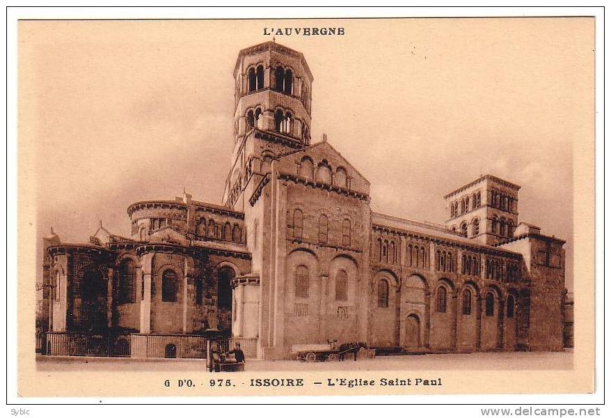 ISSOIRE - L'église Saint Paul - Issoire