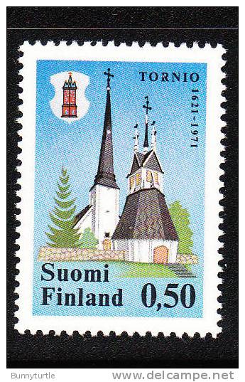 Finland 1971 350th Anniversary Of The Town Of Tornio Church MNH - Unused Stamps