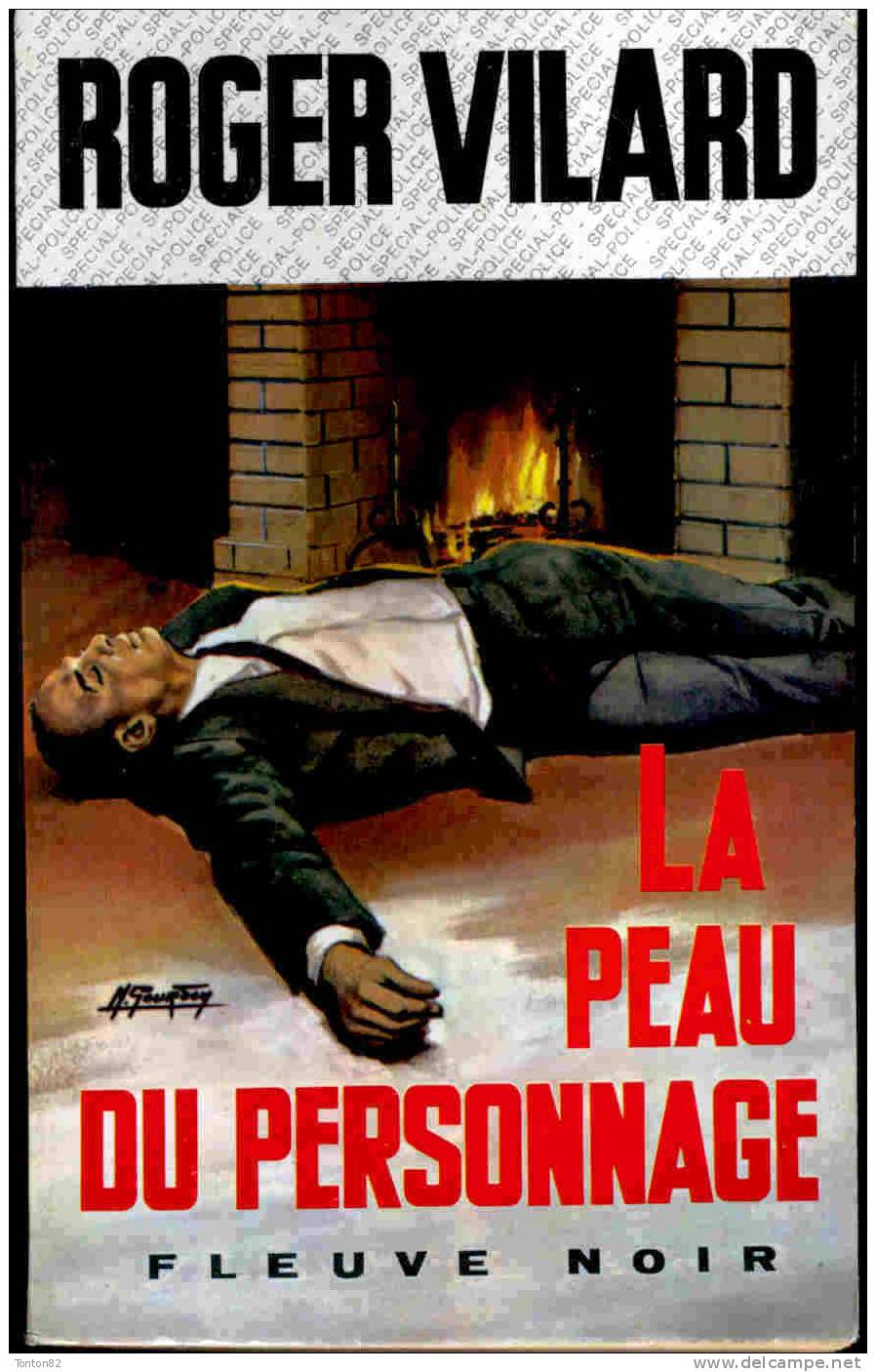 FN. Spé. Pol . 752 - La Peau Du Personnage - Roger Vilard - ( EO 1969 ) . - Fleuve Noir