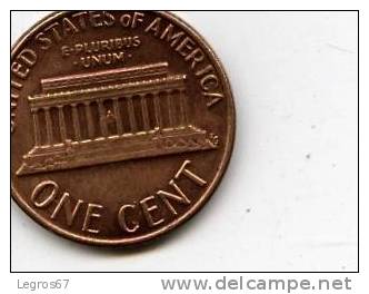 ETATS UNIS 1 CENT 1980 - 1909-1958: Lincoln, Wheat Ears Reverse