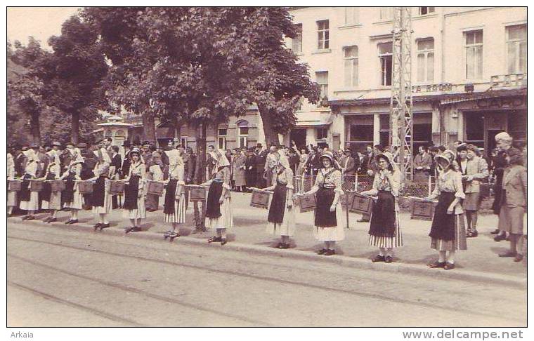 SPA = Carte-photo Ancienne = Cortège (O.K.) Spa (vierge) - Spa