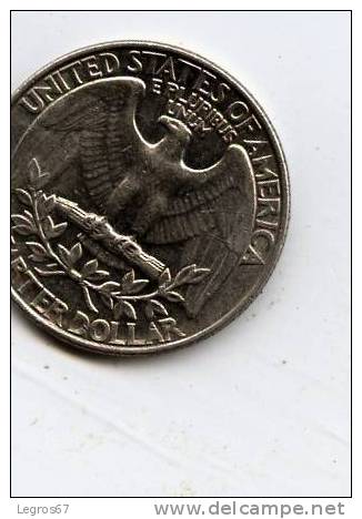 ETATS UNIS 1/4 DOLLAR 1987 P - 1932-1998: Washington