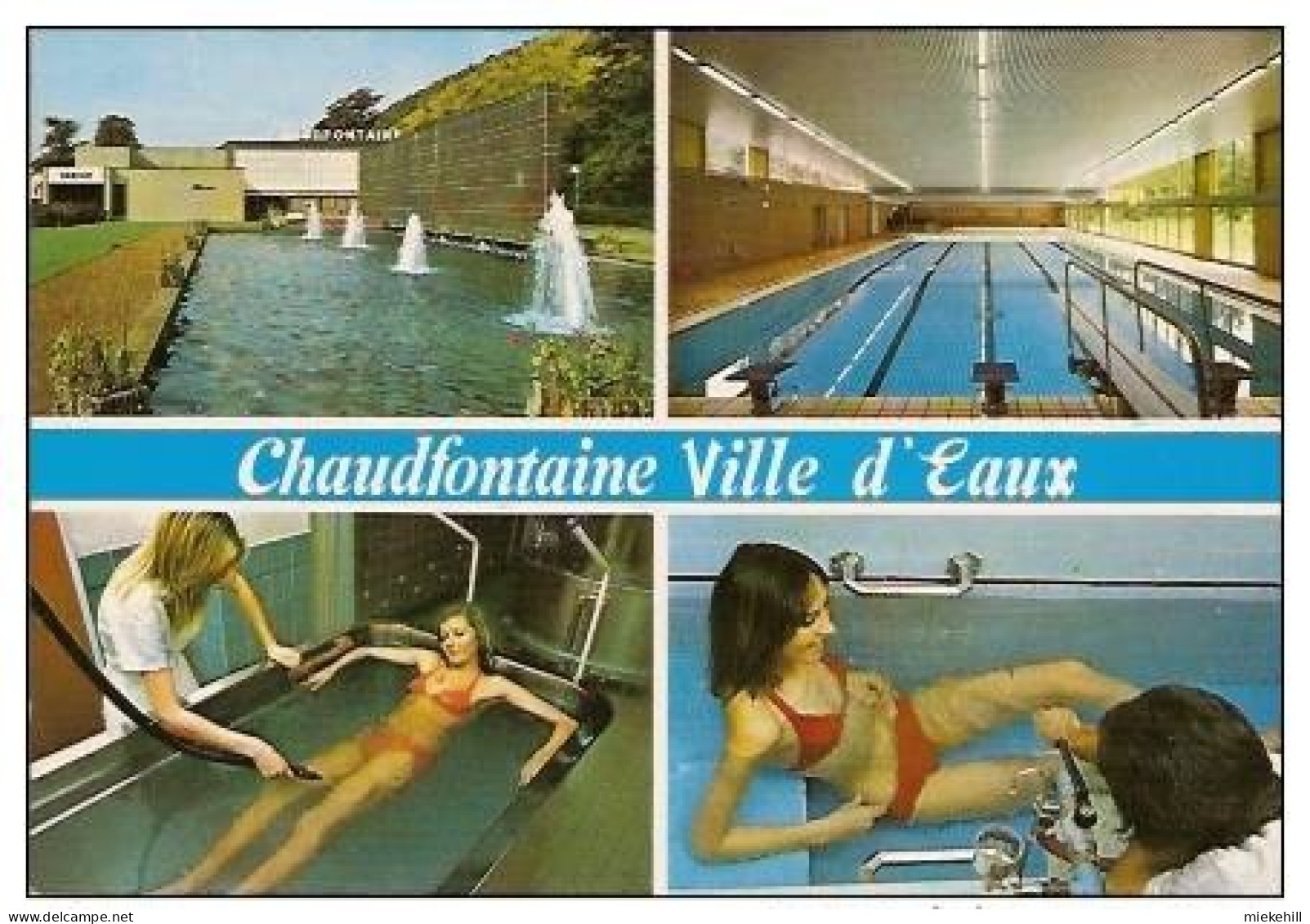 CHAUDFONTAINE-VILLE D'EAUX Multivues Des Thermes-piscine - Chaudfontaine