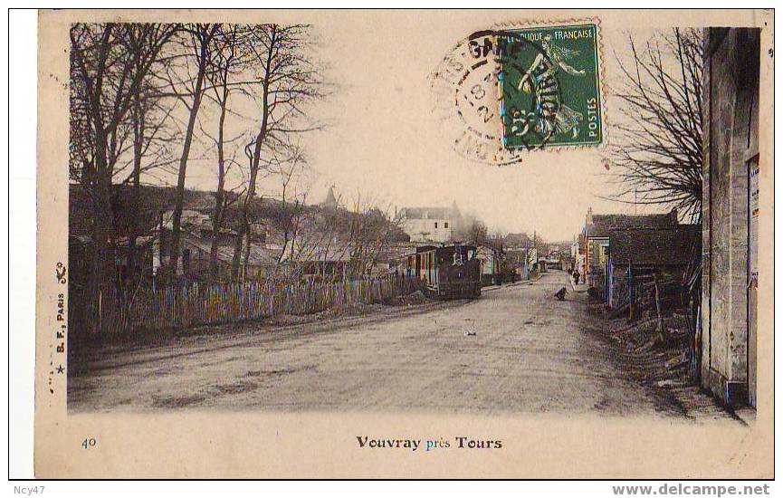 ( Dep 37 )        à   VOUVRAY    Près De  TOURS                  Ref  B.690 - Vouvray