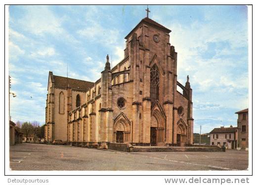 BELMONT DE LA LOIRE Eglise Poste Ptt Vers 1970 - Belmont De La Loire