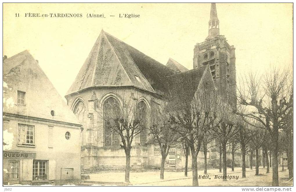 11 - Fere En Tardenois ( Aisne) - L'Eglise - Fere En Tardenois