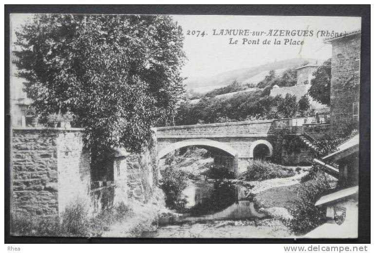 69 Lamure-sur-Azergues Pont    D69D  K69107K  C69107C RH053251 - Autres & Non Classés