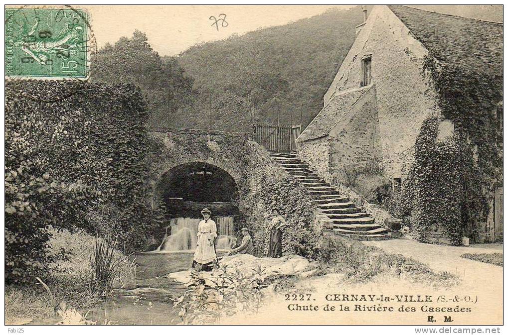 CERNAY LA VILLE Chute De La Rivière Des Cascades - Cernay-la-Ville