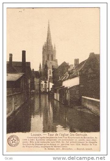 Louvain, Tour De L'église Ste Gertrude - Leuven