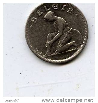 BELGIQUE 50 CENTIMES ALBERT Ier 1923 - 50 Cent