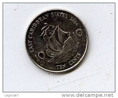 EAST CARAIBES 10 CENT 2004 - Colonies