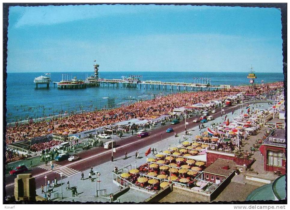 CP De SCHEVENINGEN " Boulevard Met Pier " . - Scheveningen