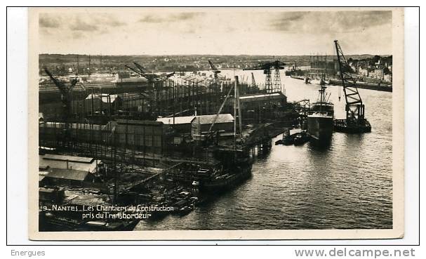 Nantes, Les Chantiers De Construction, Le Transbordeur - Moisdon La Riviere